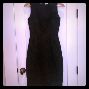 Authentic Cesare Fabbri dress-brown/black-pockets